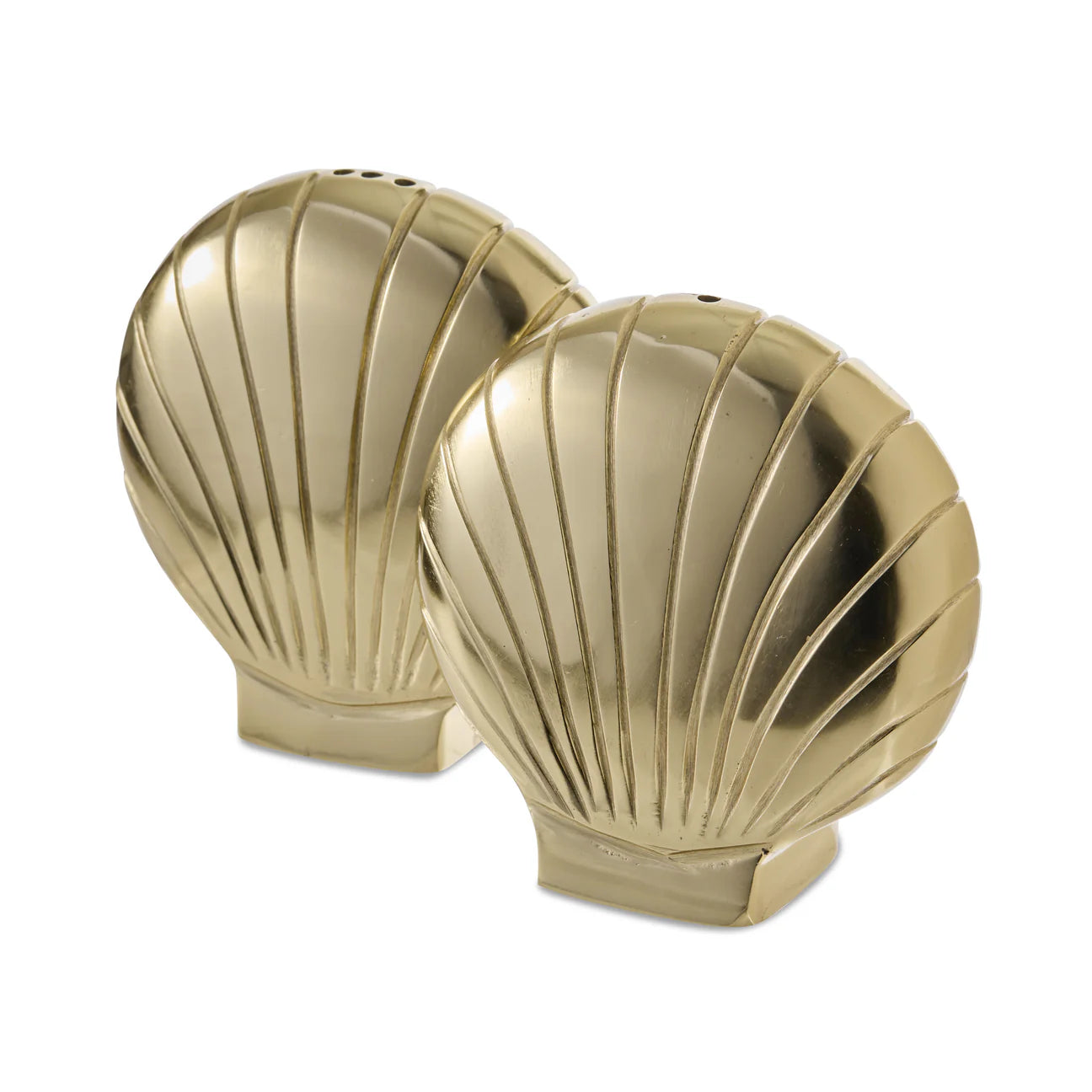 Salt & Pepper Shaker Gold S/2