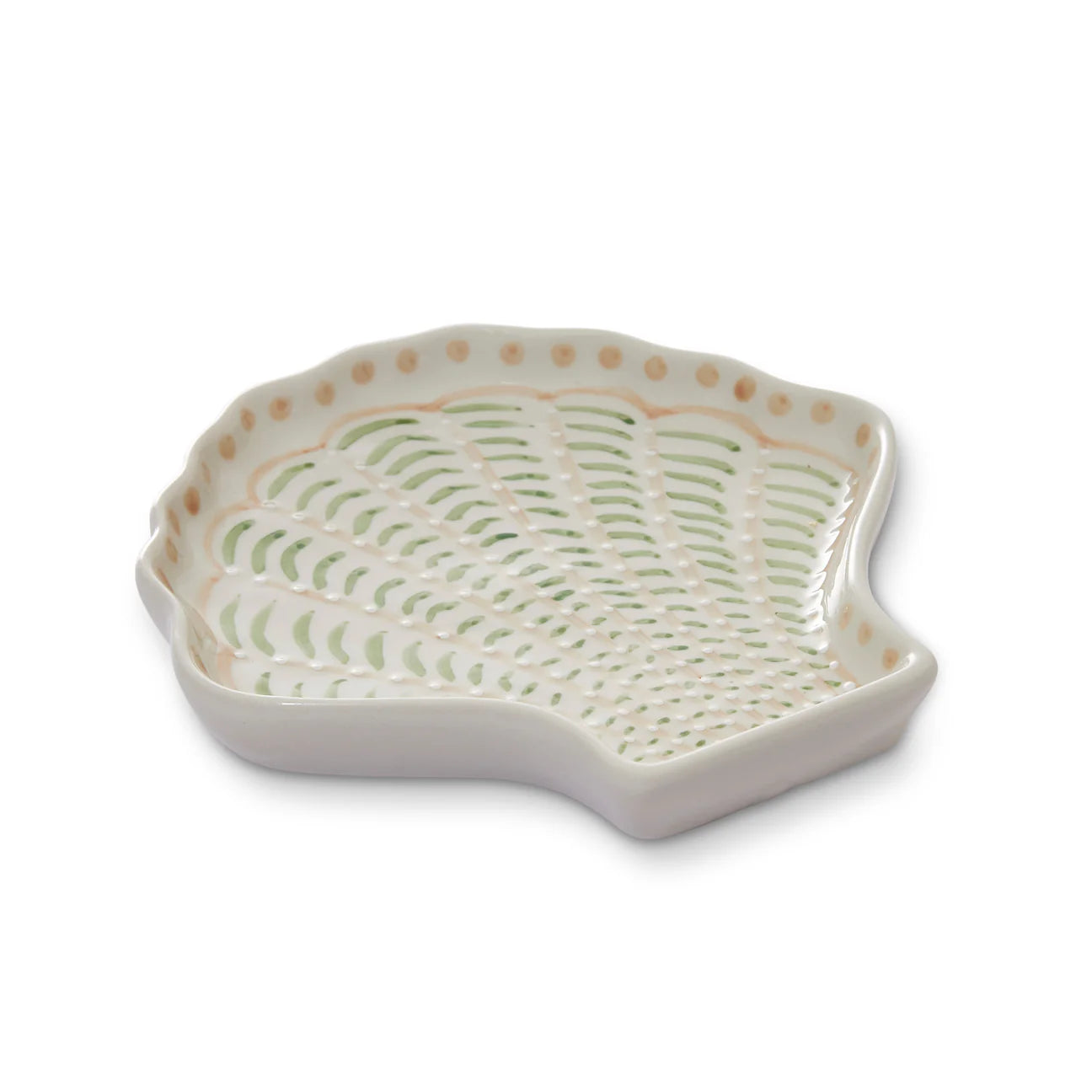 Plate Shell Seafoam/Blush