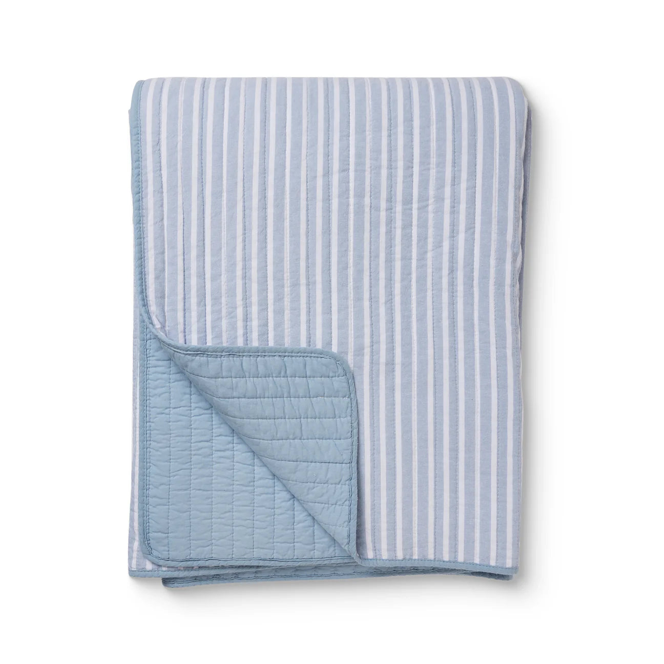 Quilt Sinclair Blue Stripe 240x260