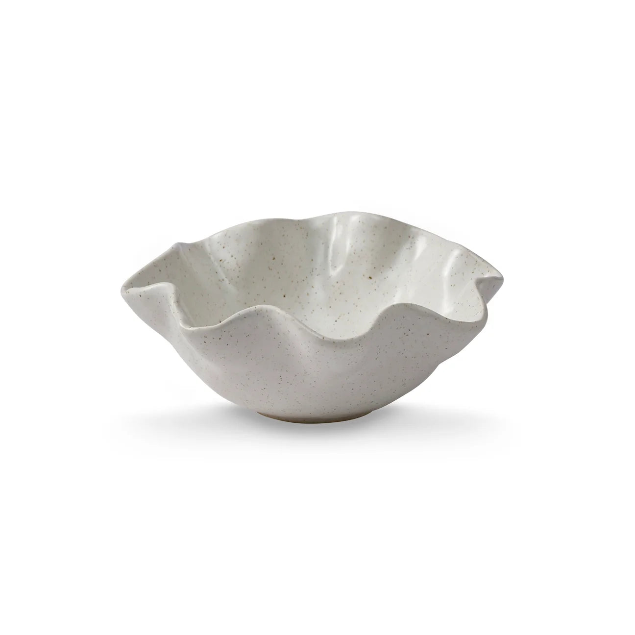 Bowl Sullivan White Wavy