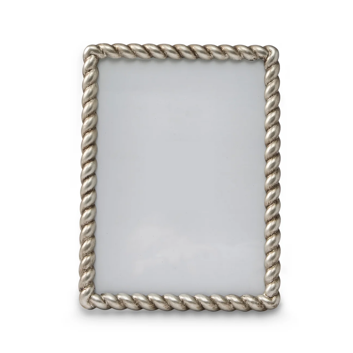 Frame Antique Silver Rope 5x7