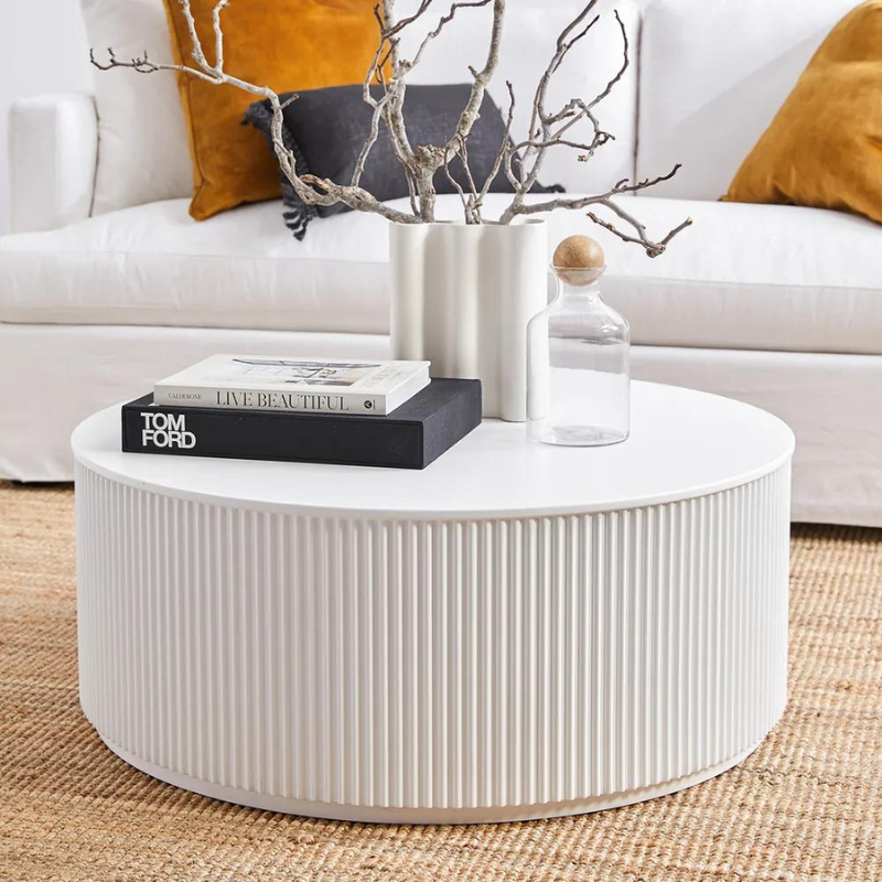 Coffee Table Nomad White Round