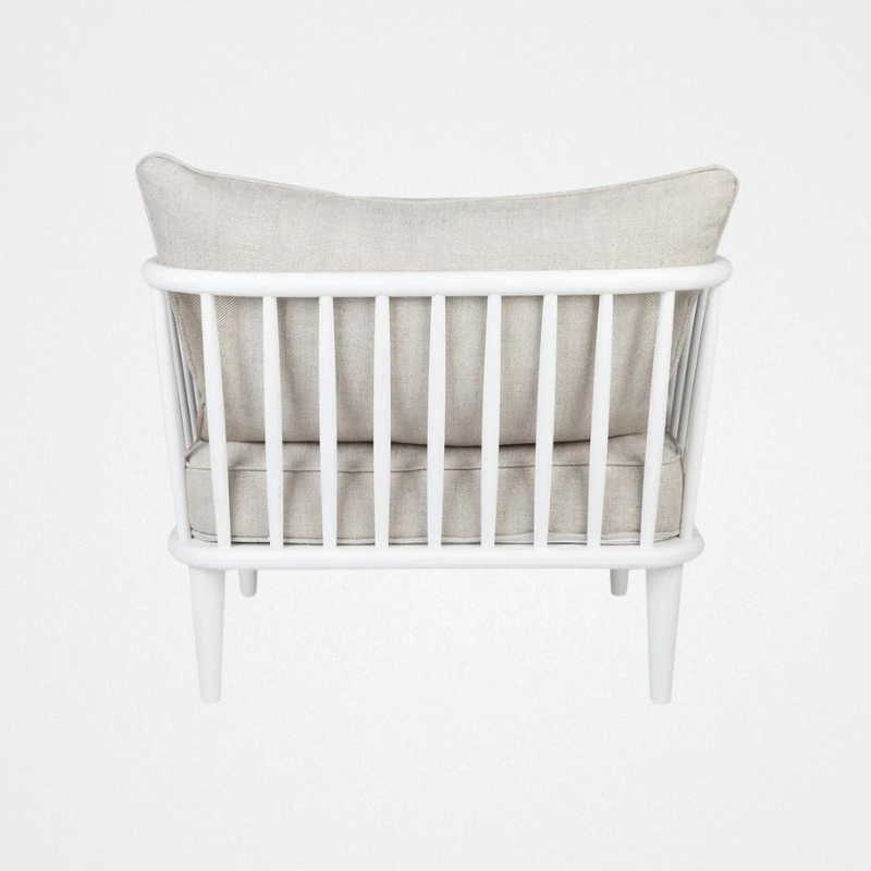 Chair Pavillion White Nat/Linen