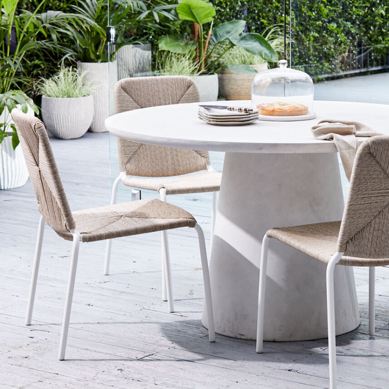 Dining Chair Chester Wht Shell
