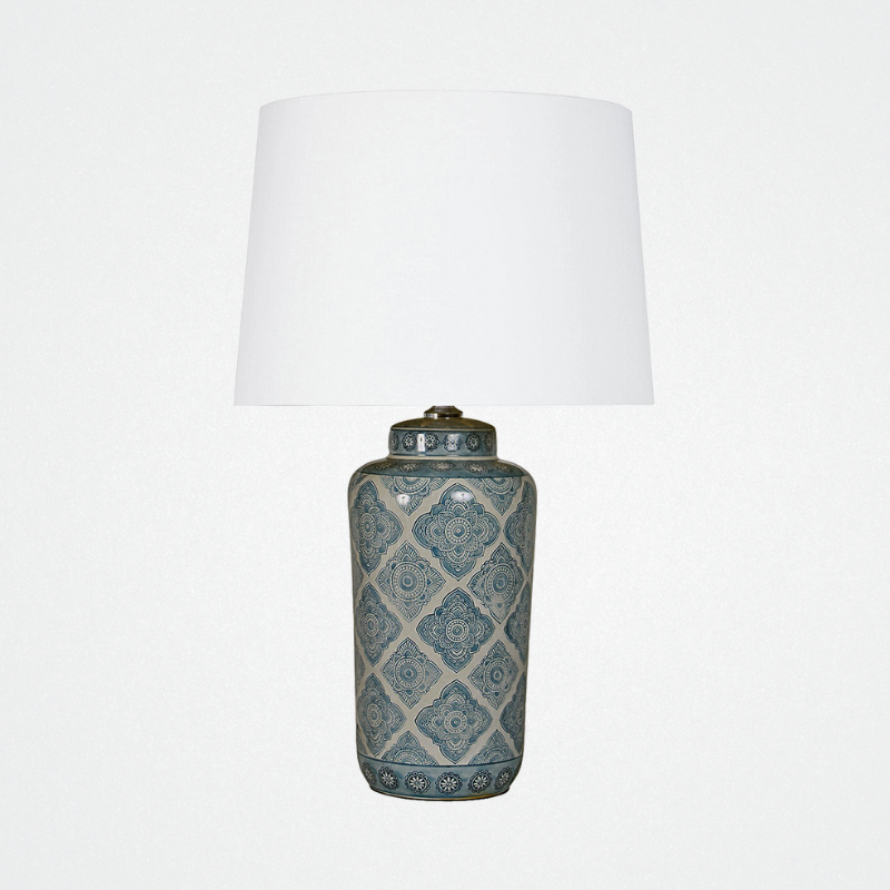 Lamp Motif Blue