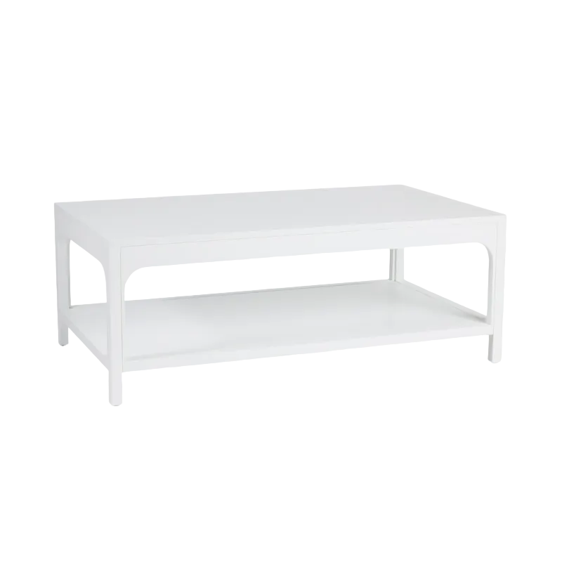 Coffee Table Arc White
