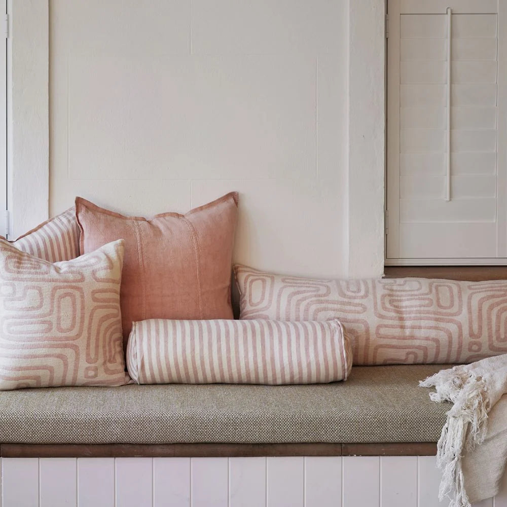 Bolster Drift White/Soft Musk 20x60cm