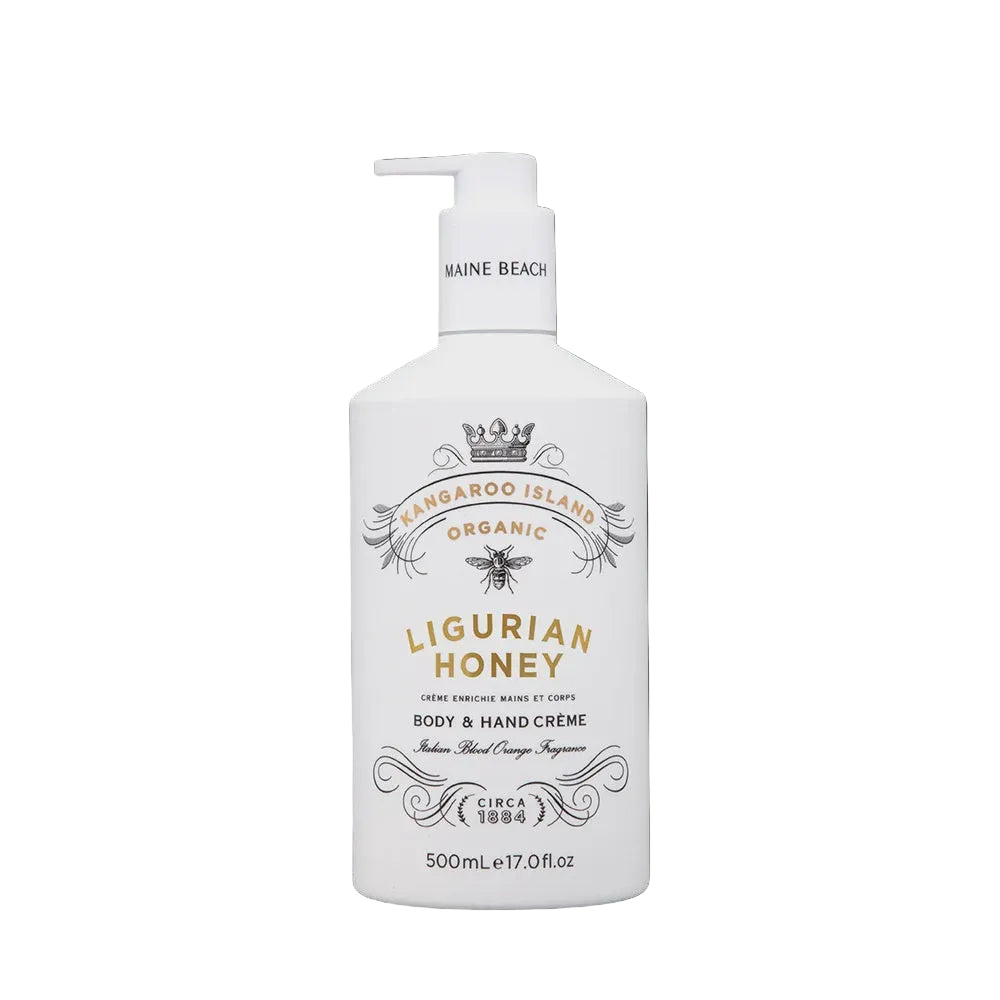 Hand Body Creme Honey 500ml