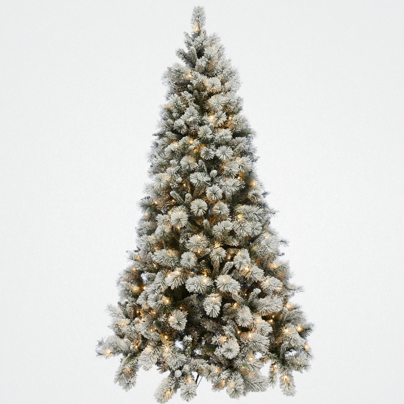 Tree Douglas Fir Snow LED 9.5FT