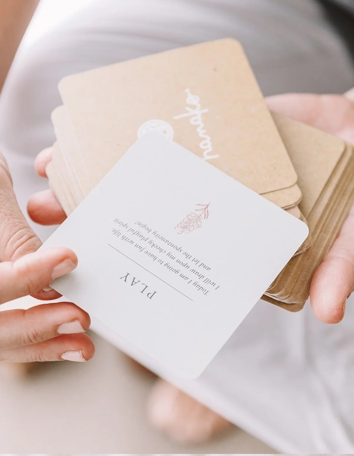 Hanako Affirmation Cards