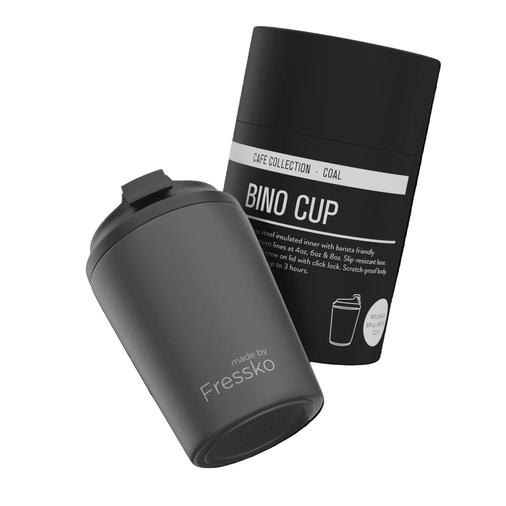 Keep Cup Bino Coal 8oz
