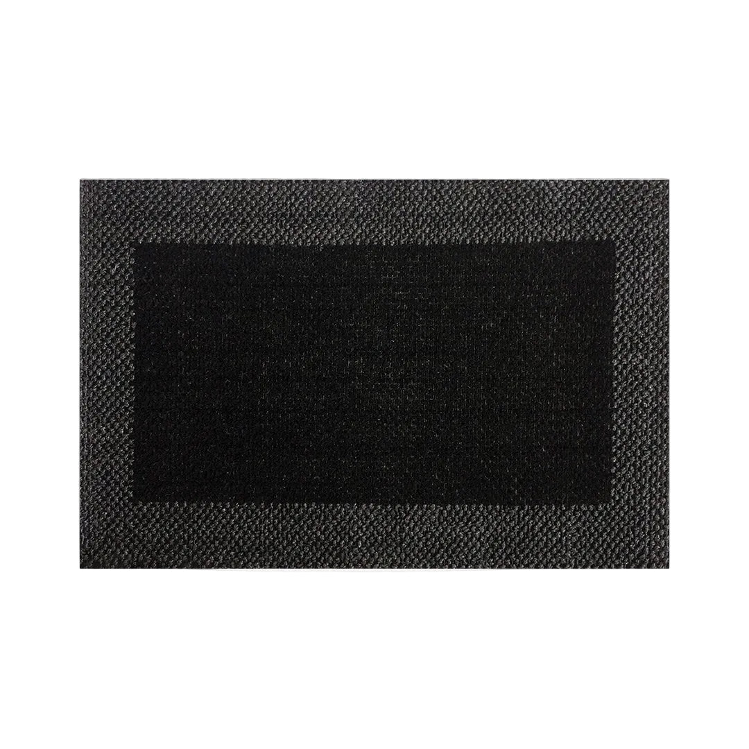 Doormat Border Loop Black