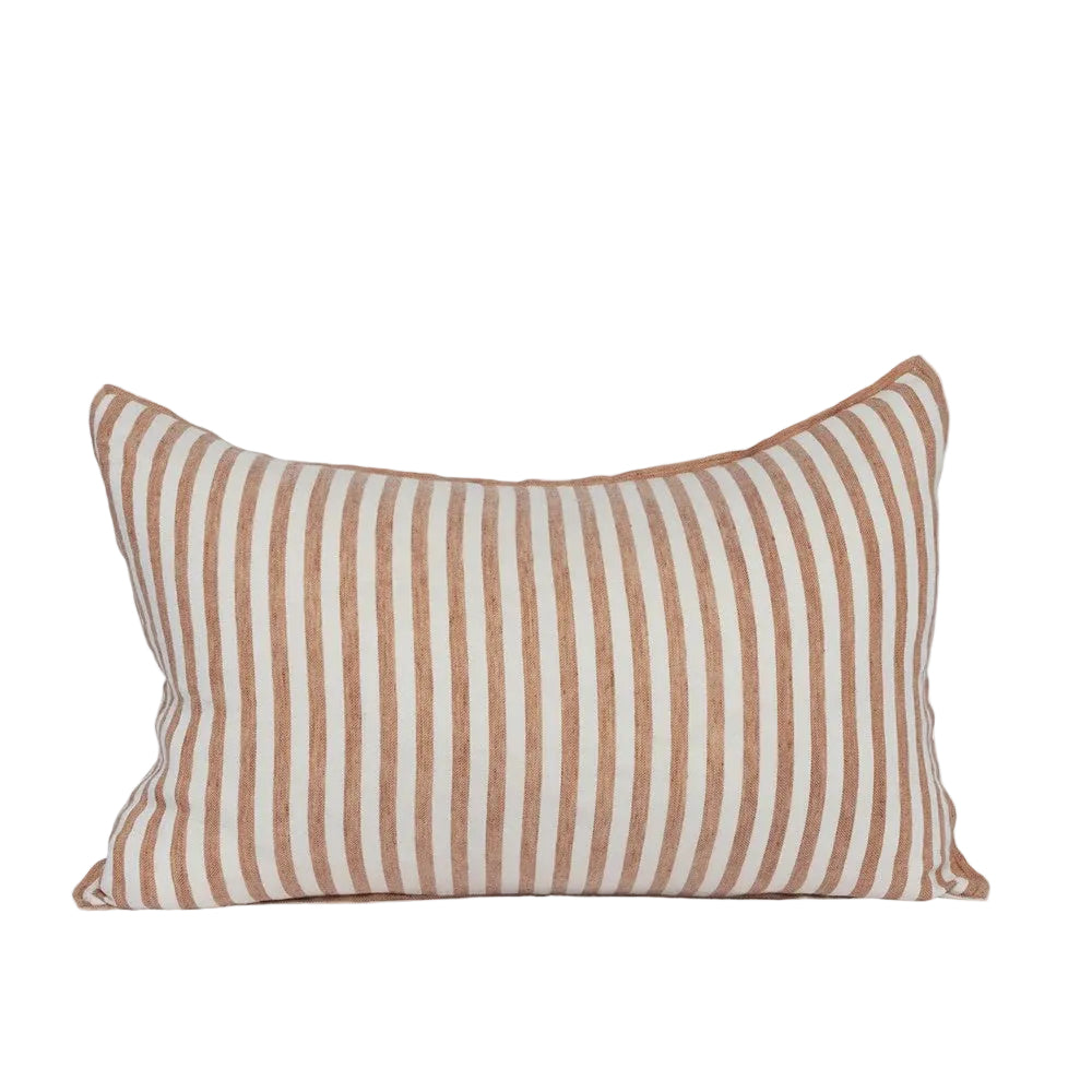 Drifter Alfresco Outdoor Cushion - White/Nutmeg 40x60cm