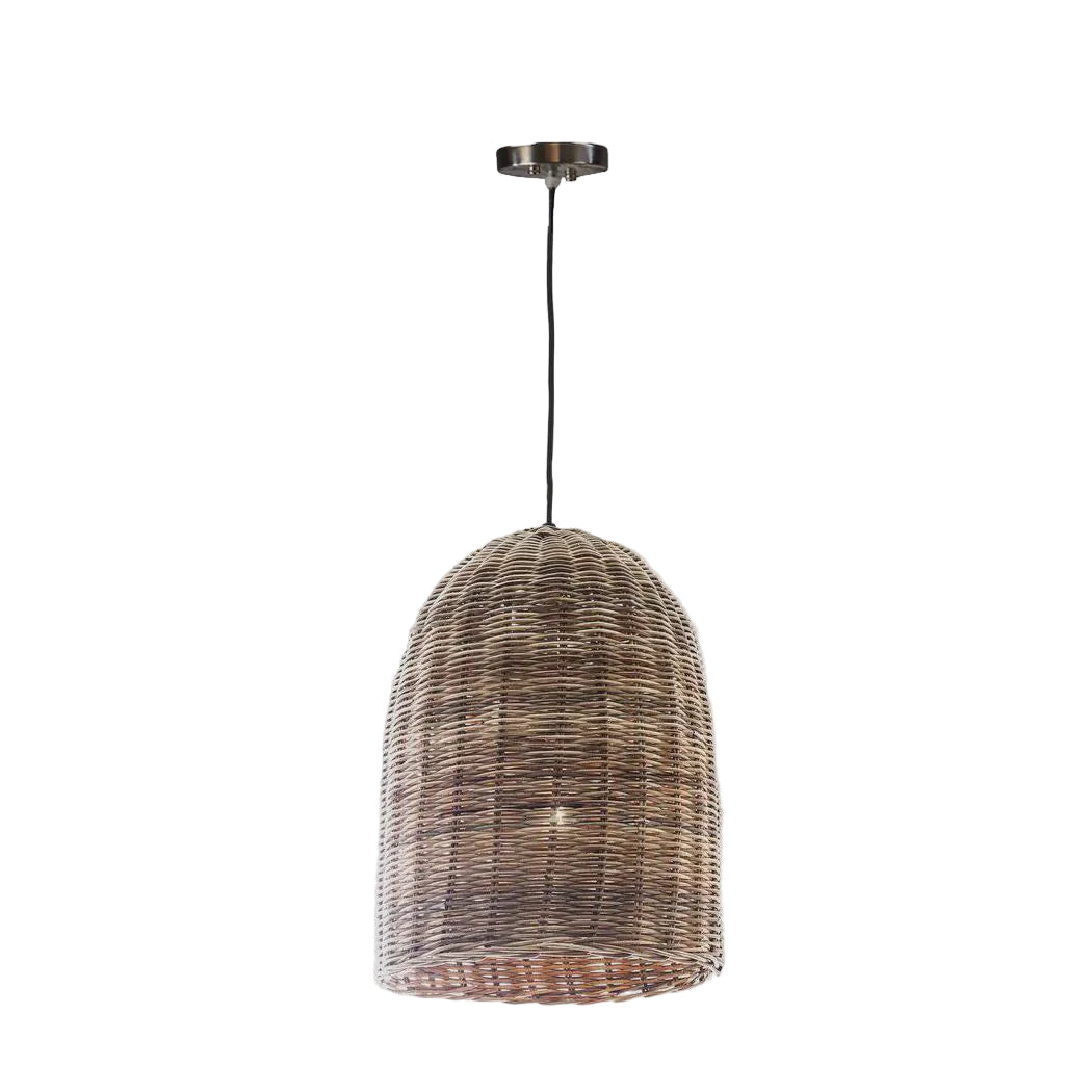 Pendant Rattan Bell Natural Small