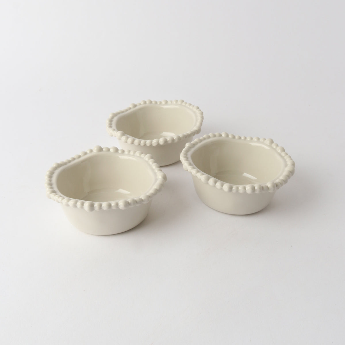 Melamine Pearl Tapered Bowl 38cm - Sand