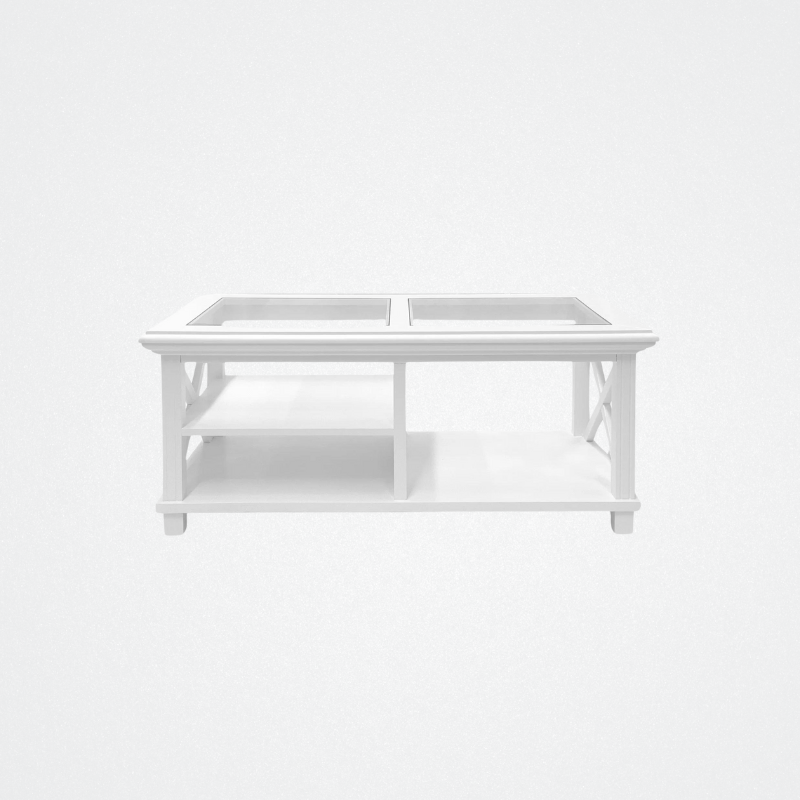 Coffee Table Sorren Rectangle White