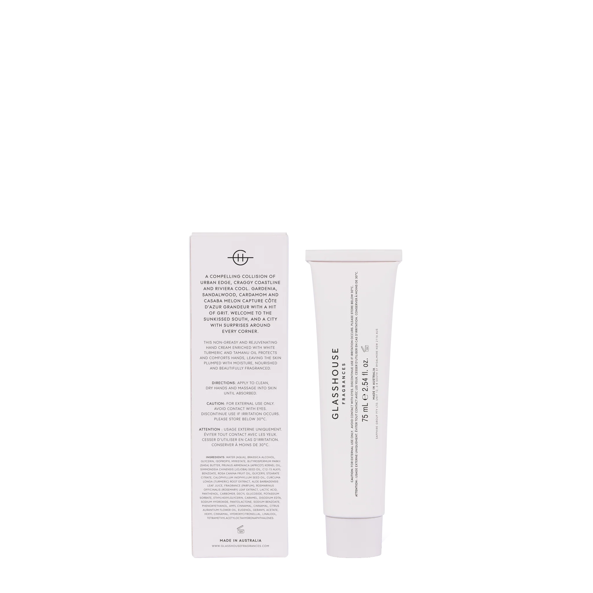 Hand Cream 75ml Marseille Memoir