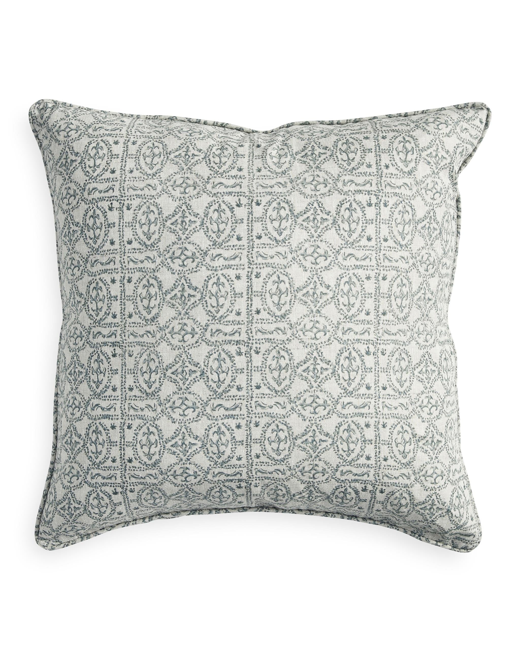Cushion Palermo Celadon Linen 50cm
