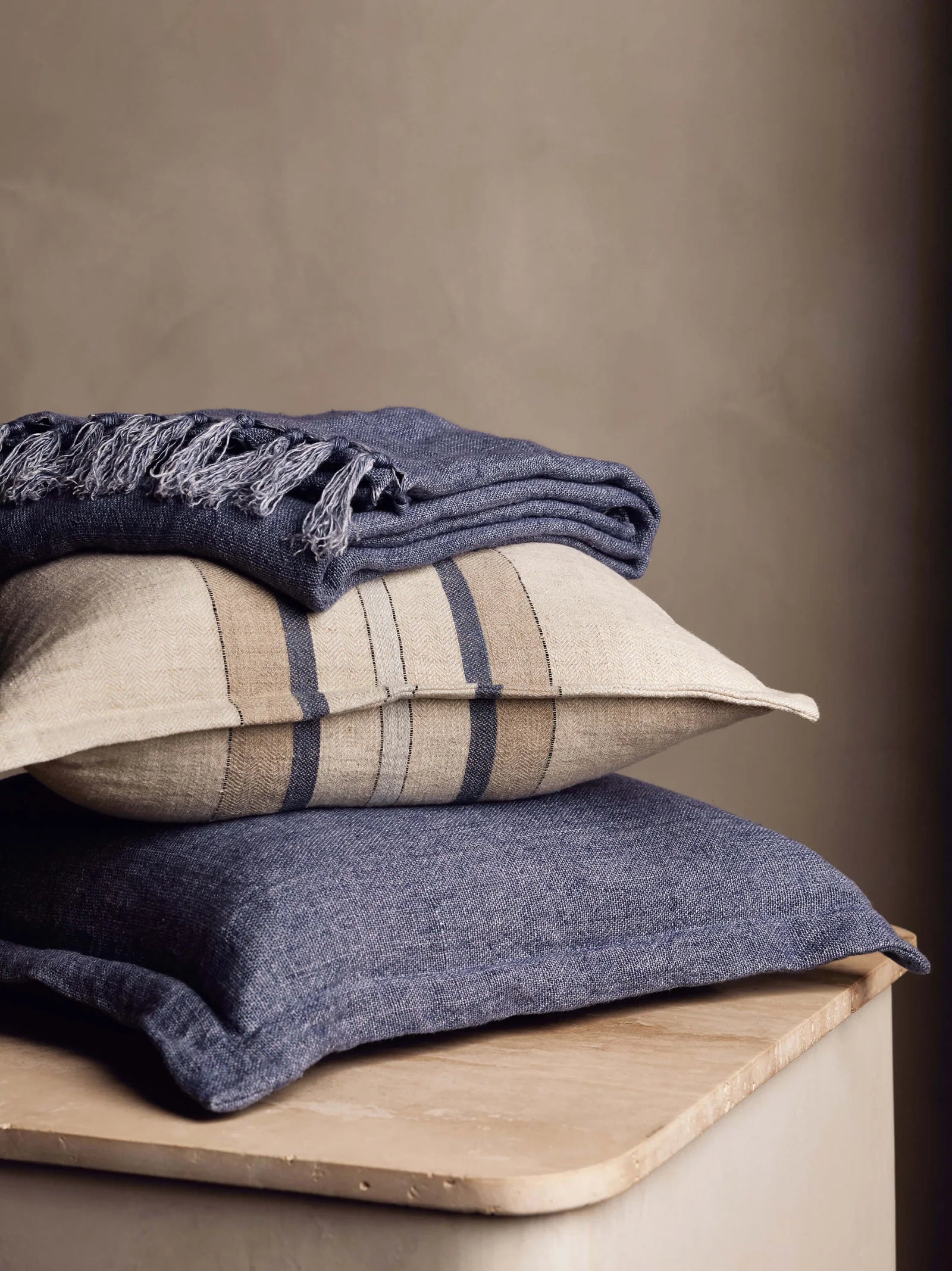 Throw Burton Vintage Blue 130x170