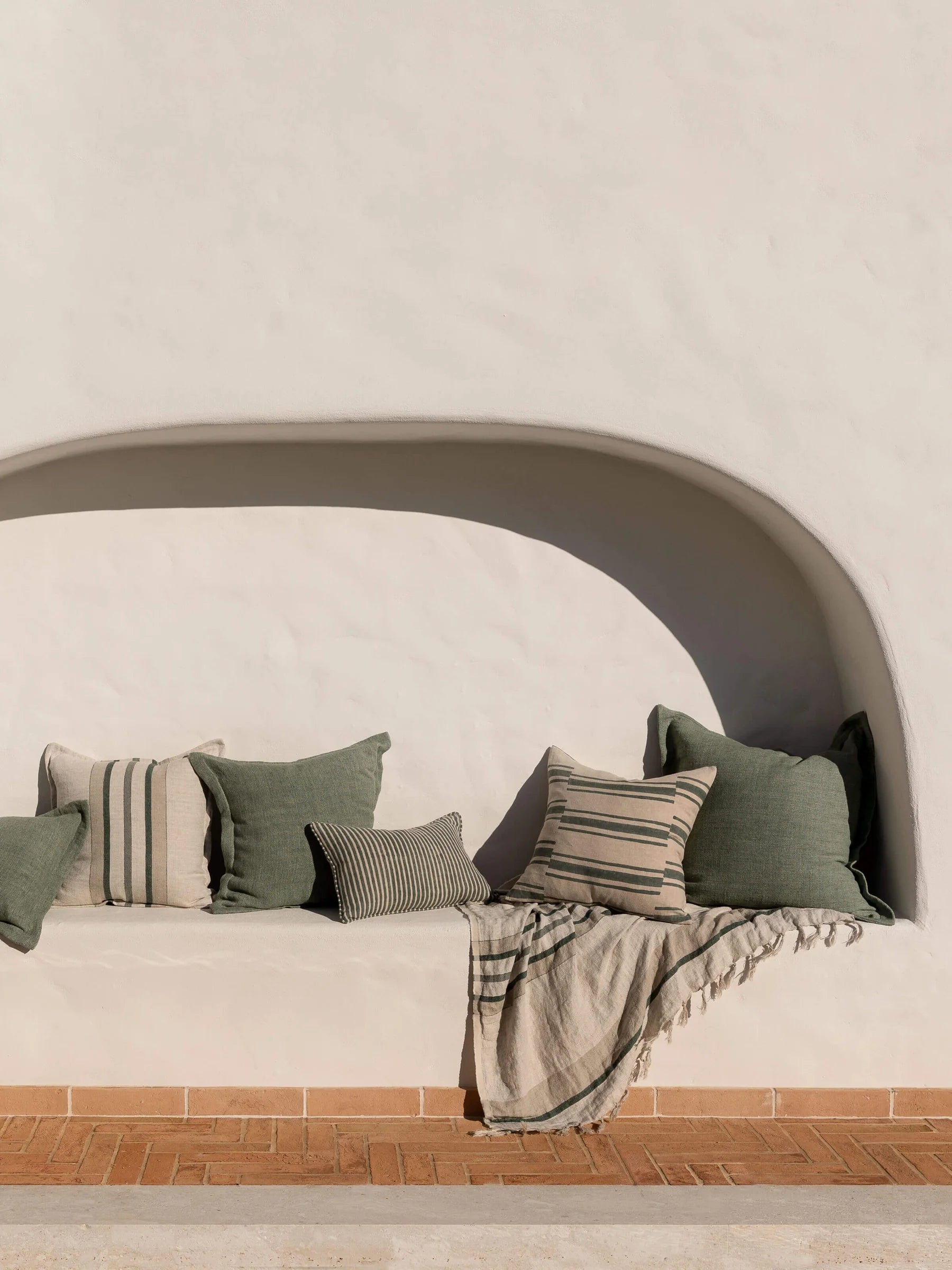 Cushion Burton Seagrass Tailored 65x40cm