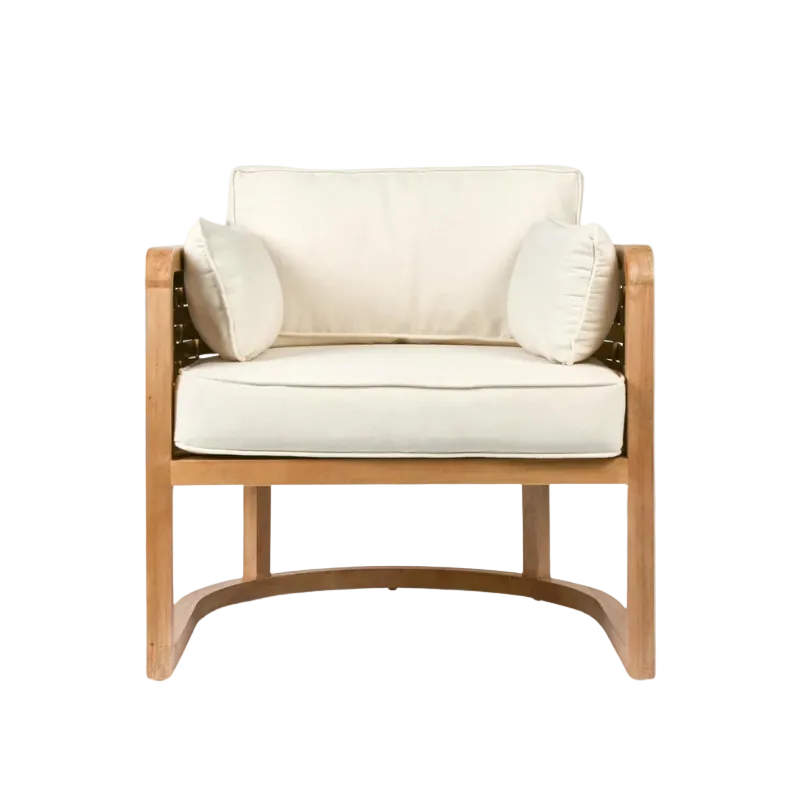 Occasional Chair Natural Weave