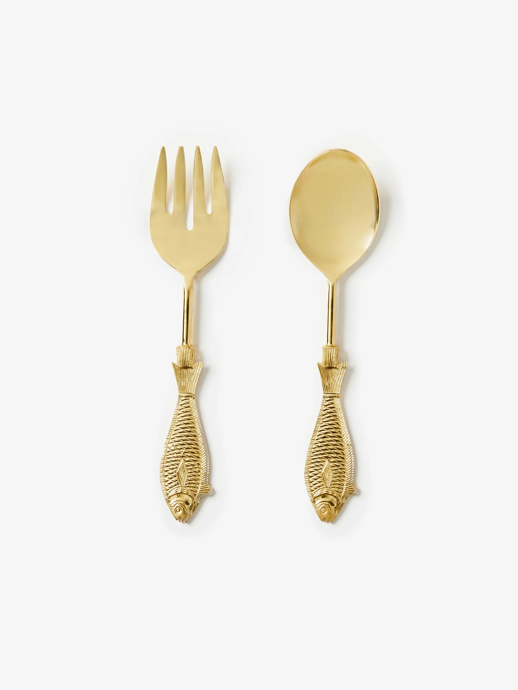 Salad Servers Fish Set 2
