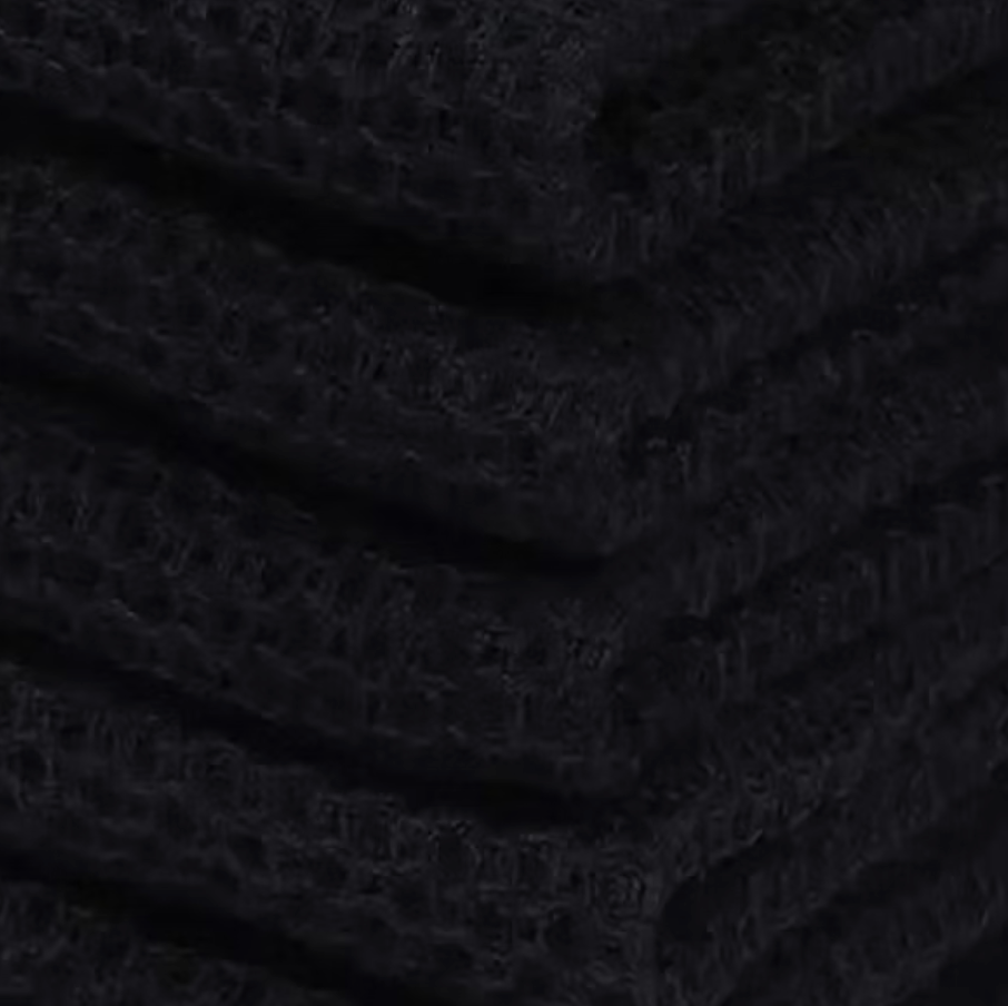 Dishcloth Waffle 100% Cotton Black