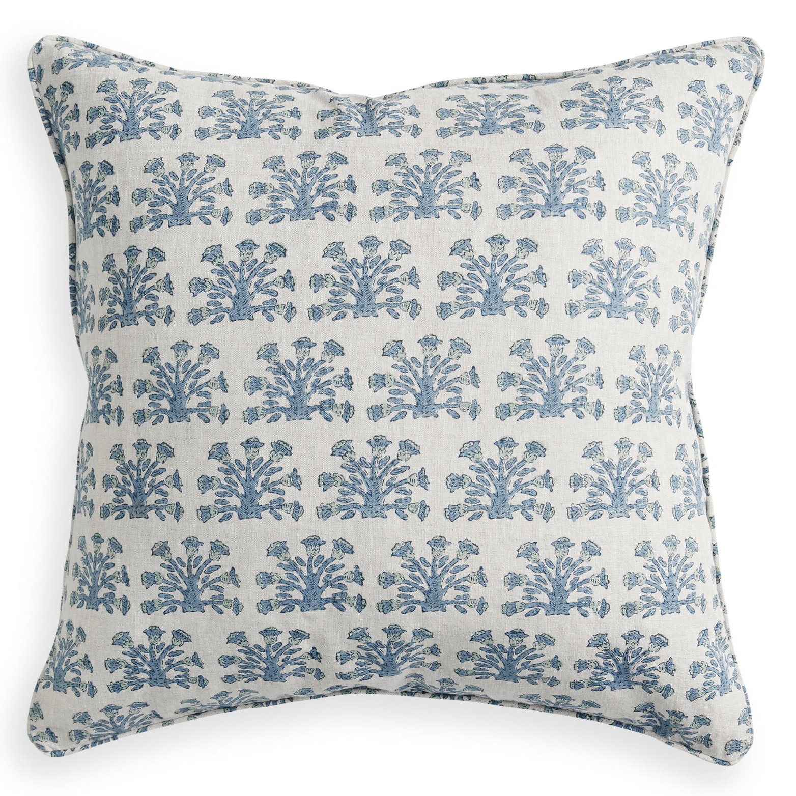 Cushion Samode Fresh Azure Linen 55cm