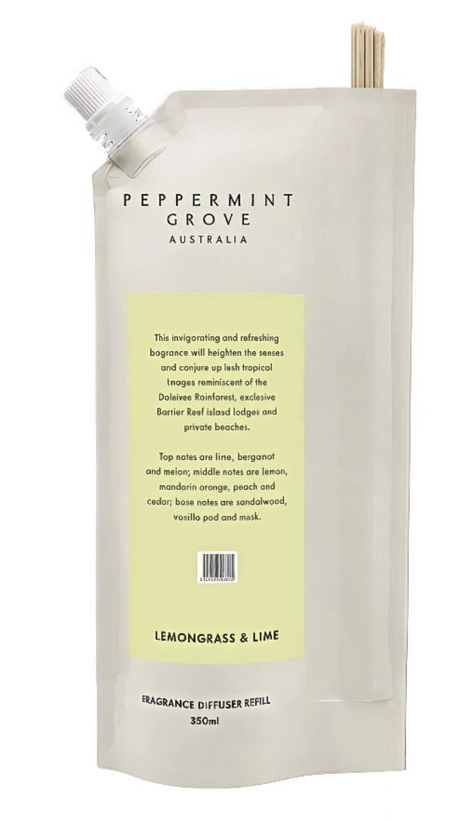 REFILL Diffuser Lemongrass & Lime 350ml