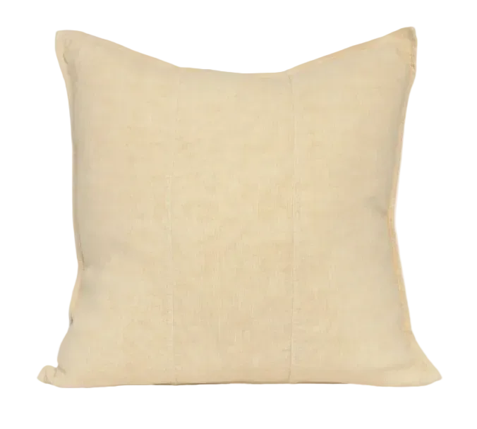 Cushion Luca Linen Soft Butter 50x50
