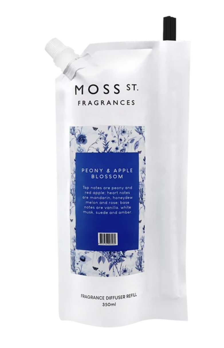 REFILL Diffuser Pouch Peony & Apple 350ml