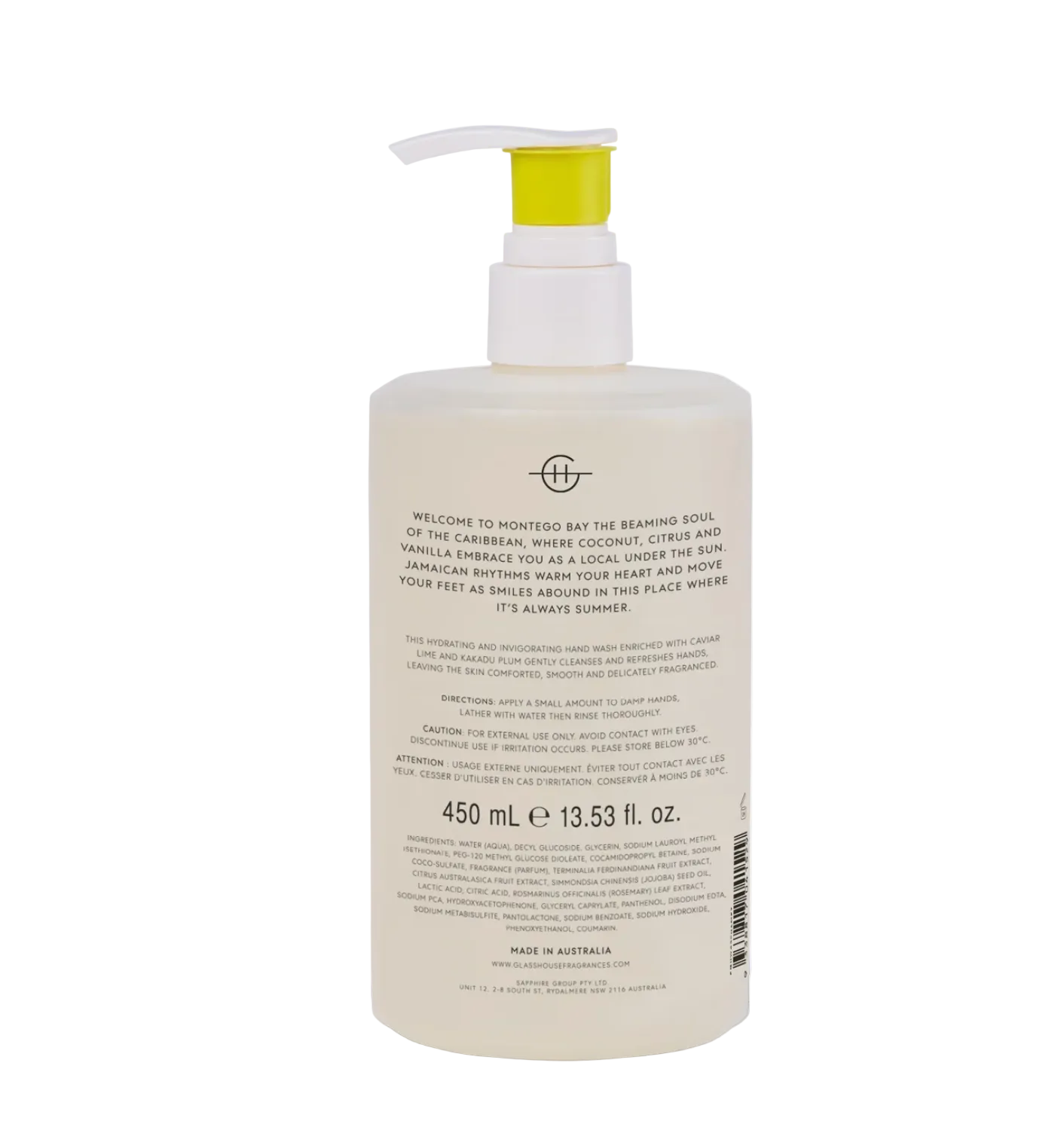Hand Wash 450ml Montego Bay Rhythm