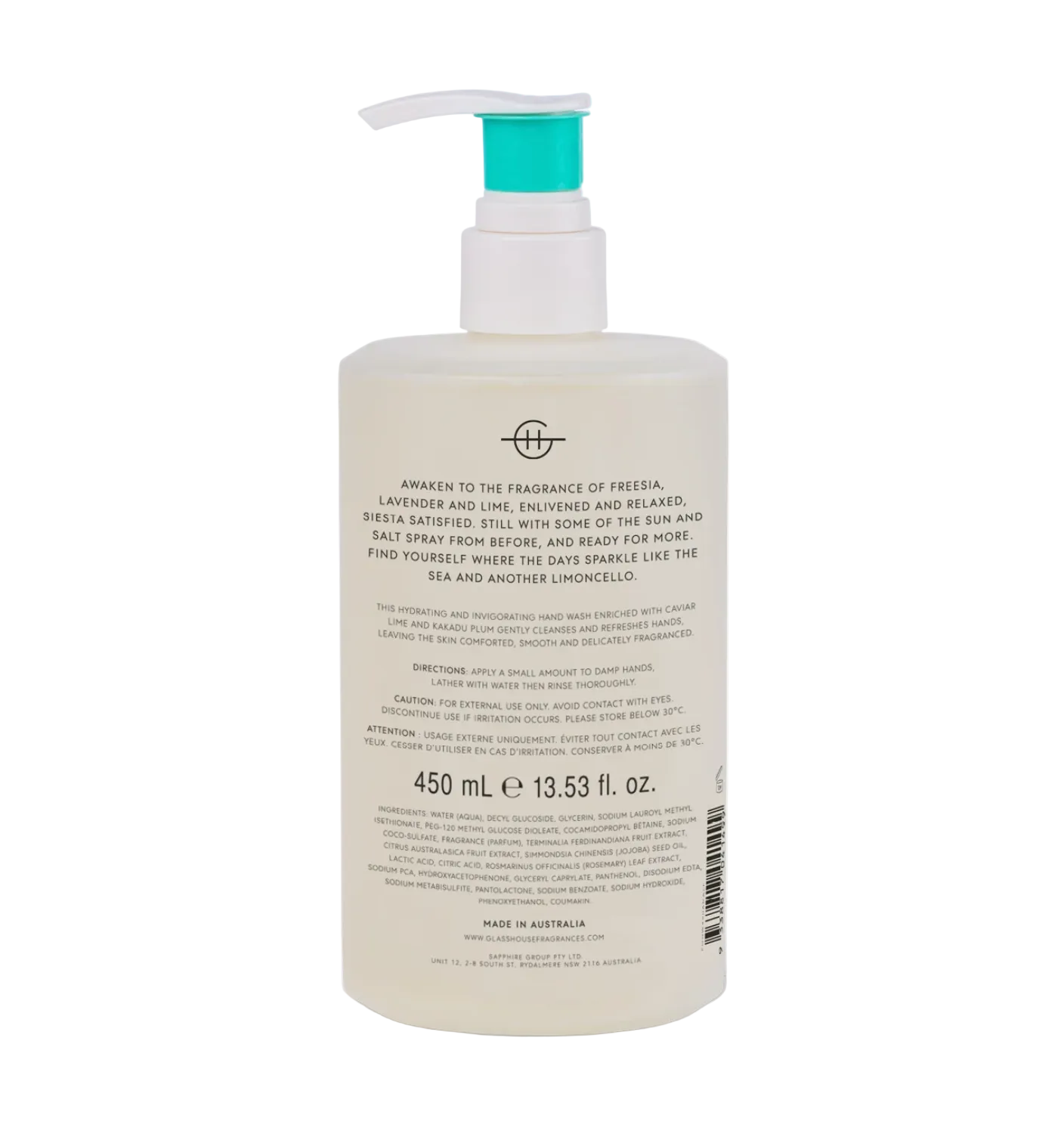 Hand Wash 450ml Lost in Amalfi