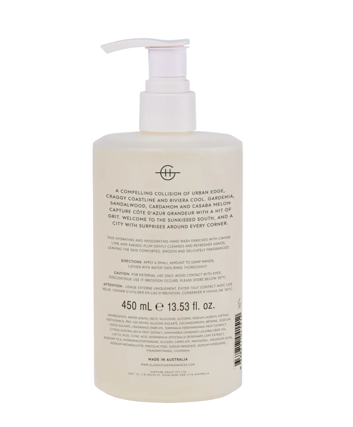 Hand Wash 450ml Marseille Memoir