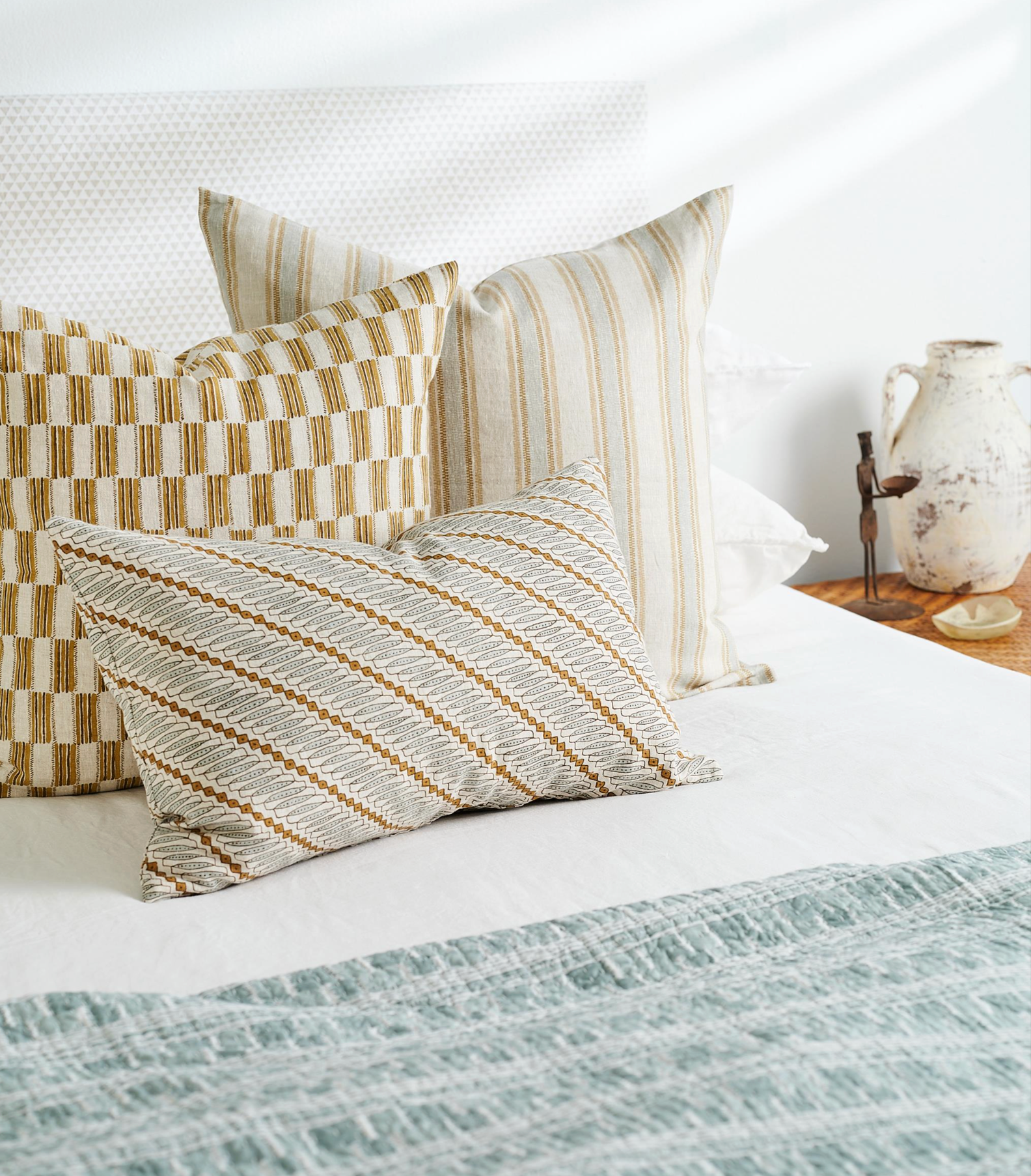 Cushion Lido Elm Linen 55cm