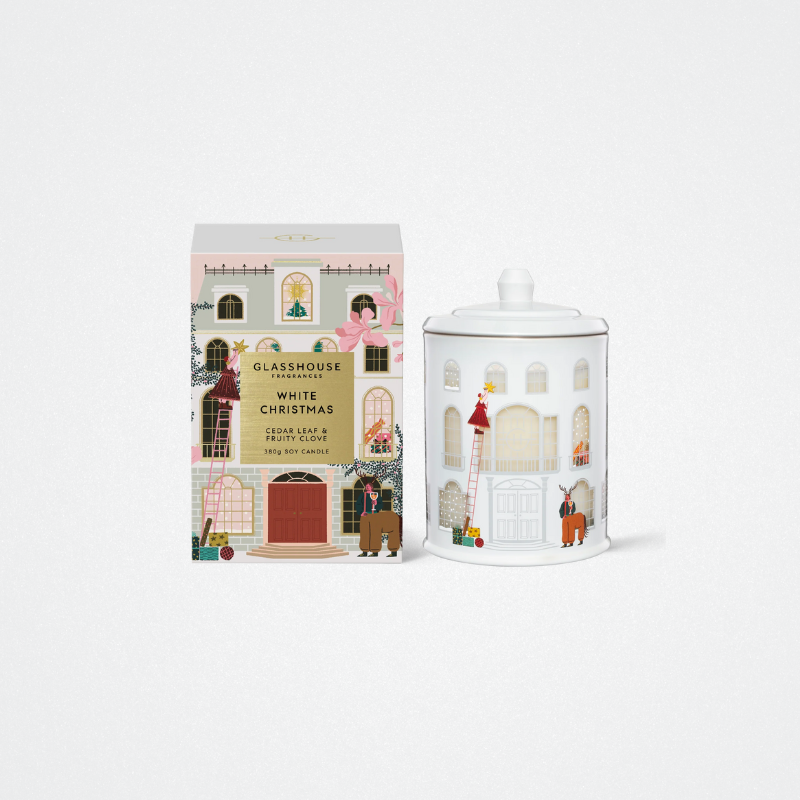 Candle 380g White Christmas