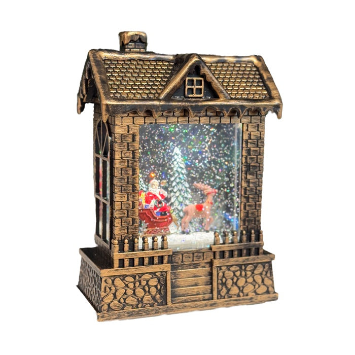 Lantern House LED Snow Bronze