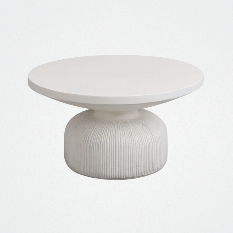 Coffee Table Lahai Concrete Coconut Milk