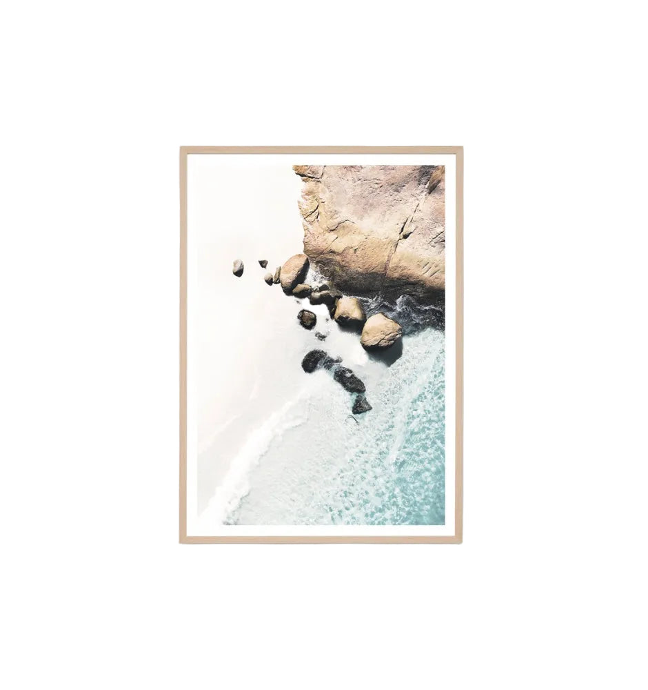 Print Aerial Cove 87x122