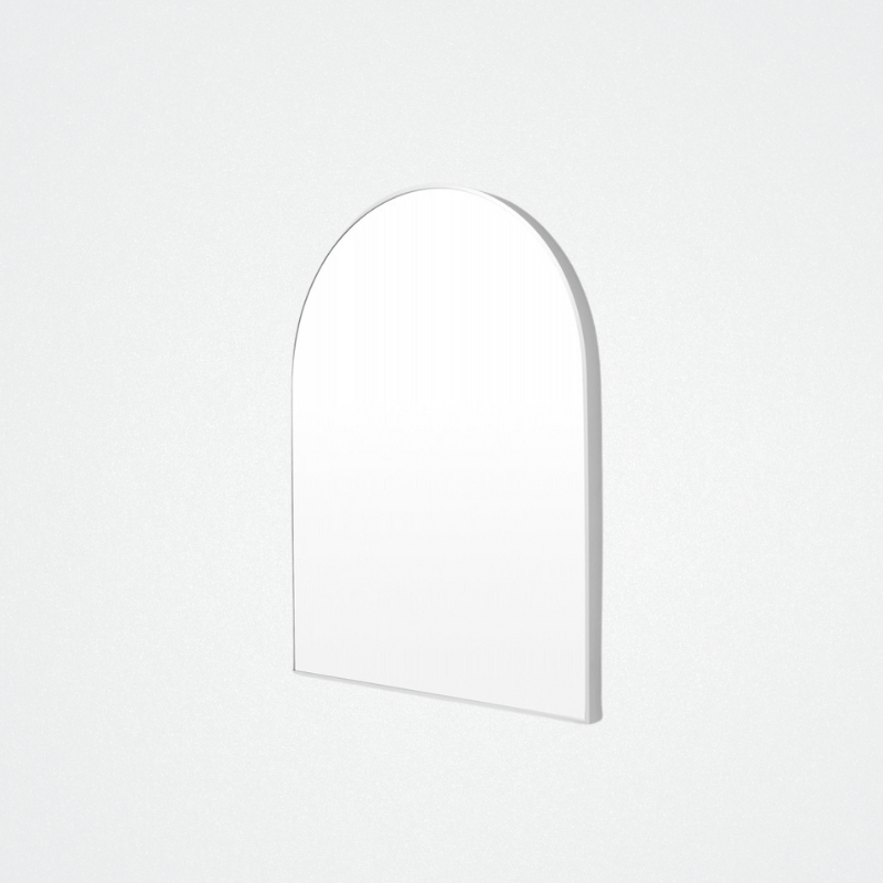 Mirror Simplicity Arch Silver 65x85