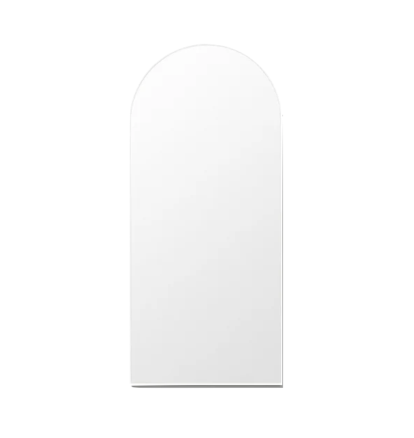 Mirror Bjorn Arch White 180x80
