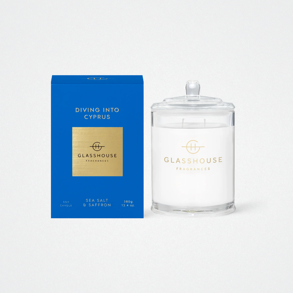 Candle 380g Diving into Cyprus