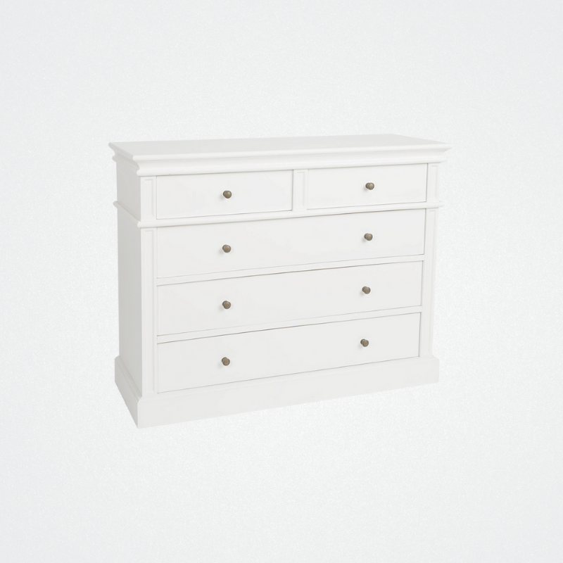 Chest of drawers White