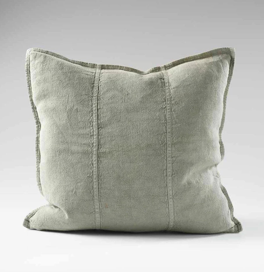 Cushion Outdoor Luca Linen Pistachio 60x60