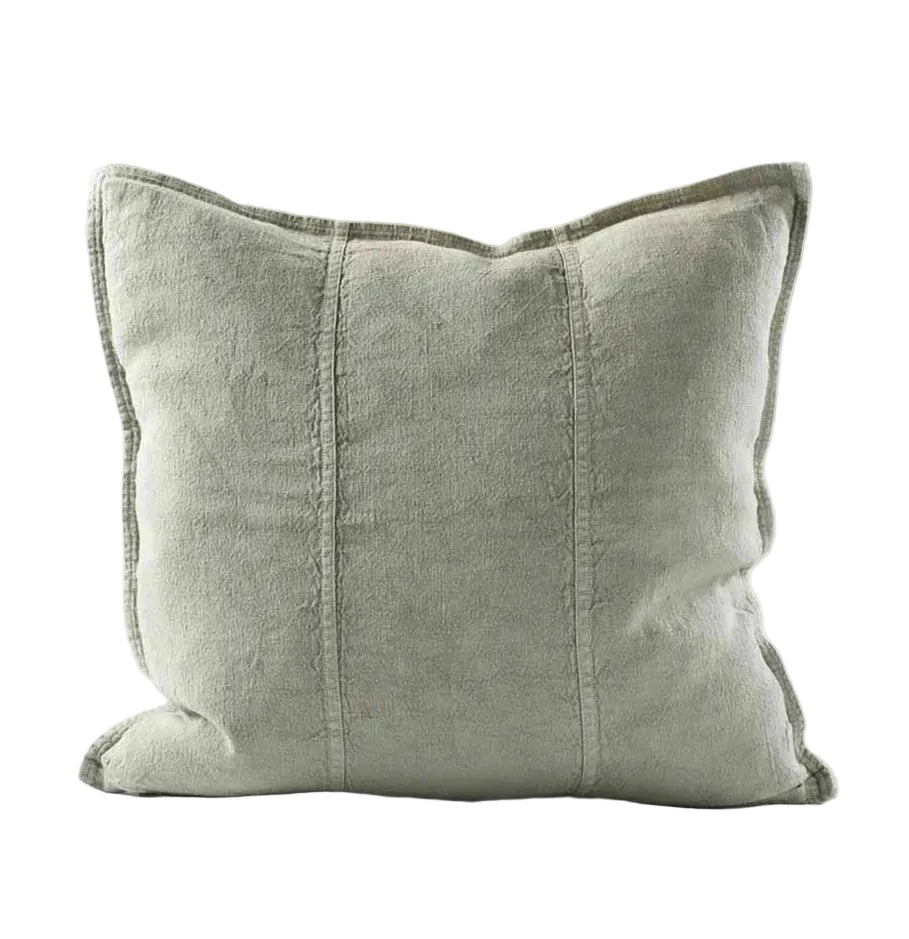 Cushion Outdoor Luca Linen Pistachio 60x60