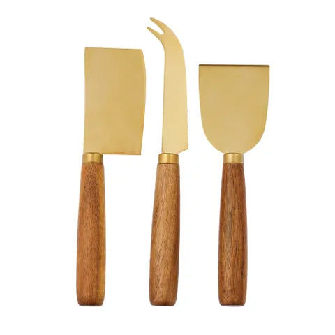 Cheese Knives Barker Steel/Wood S/3