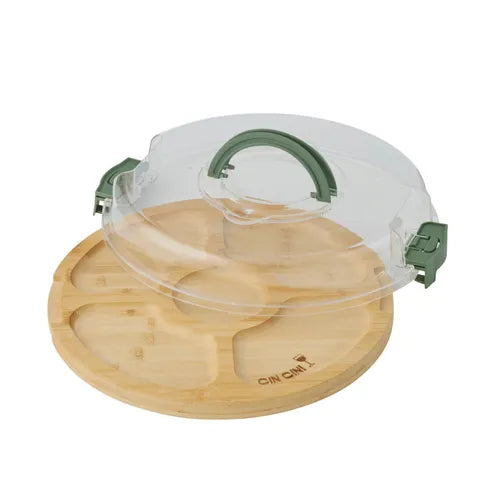 Porta Round Bamboo Party Board 33.5x33cm