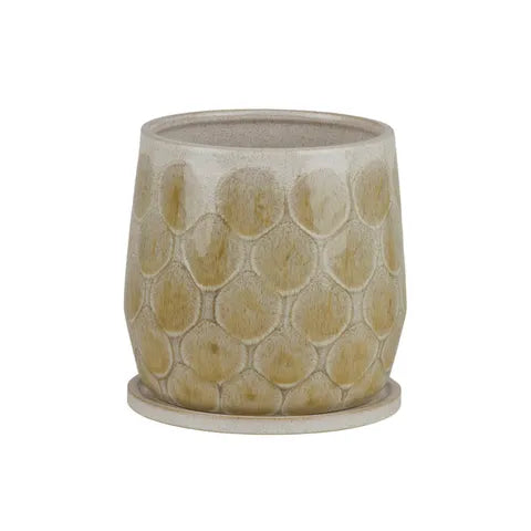 Pot w/saucer Eda Small