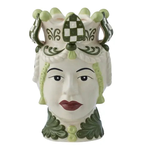 Pot Maria Ceramic Olive 18cm