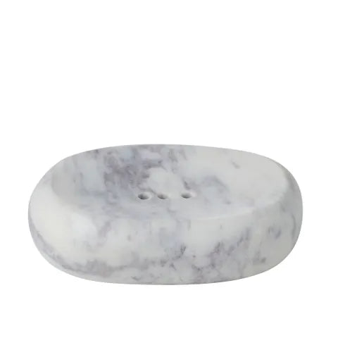 Soap Dish Pyke Marble 12x8.5x3.5cm White
